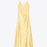 Elara | Satin Maxi Dress