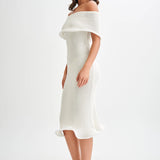 Melania | Knit Midi Dress