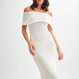 Melania | Knit Midi Dress