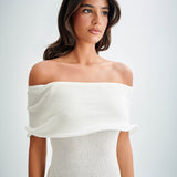 Melania | Knit Midi Dress