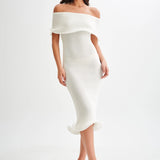 Melania | Knit Midi Dress