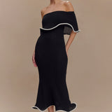 Melania | Knit Midi Dress
