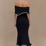 Melania | Knit Midi Dress