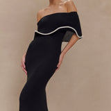 Melania | Knit Midi Dress