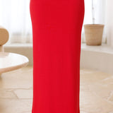 Alexandra | Button Top and Maxi Skirt Set