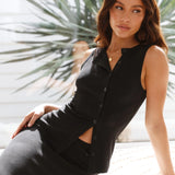 Alexandra | Button Top and Maxi Skirt Set