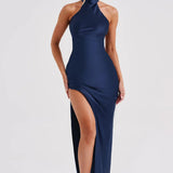 Vanessa | Satin Maxi Dress
