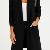 Romina | Wool-Blend Drape Coat