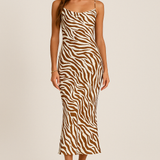 Hazel | Animal Print Maxi-Dress