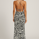 Hazel | Animal Print Maxi-Dress