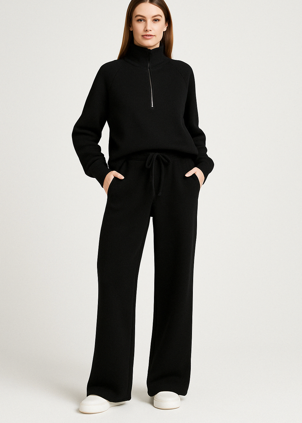 Lauren | Half-Zip Lounge Set