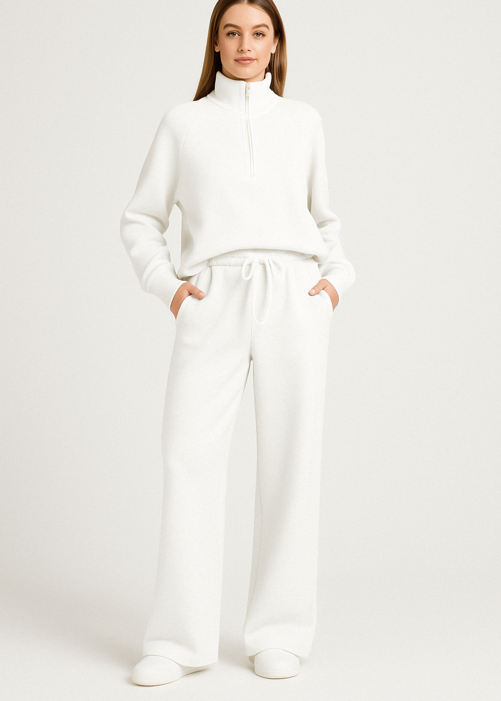 Lauren | Half-Zip Lounge Set