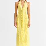 Sandra | Ruffled Maxi Dress