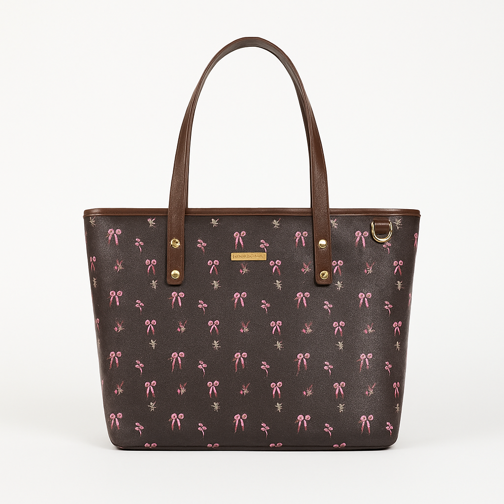 Liora |  Faux Leather Tote