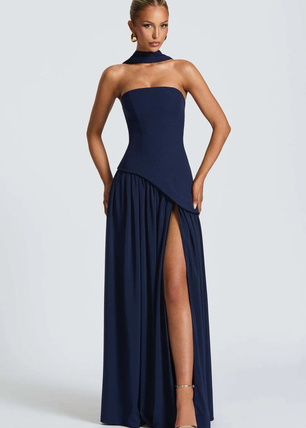 Amara | Strapless Maxi Dress