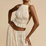 Ada | Top & Skirt Set