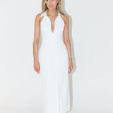 Delinda | Collar Maxi Dress