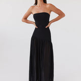 Edina | Strapless Maxi Dress