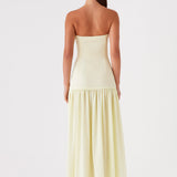 Edina | Strapless Maxi Dress