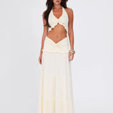 Lucy | Top & Maxi Skirt Set