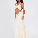 Lucy | Top & Maxi Skirt Set